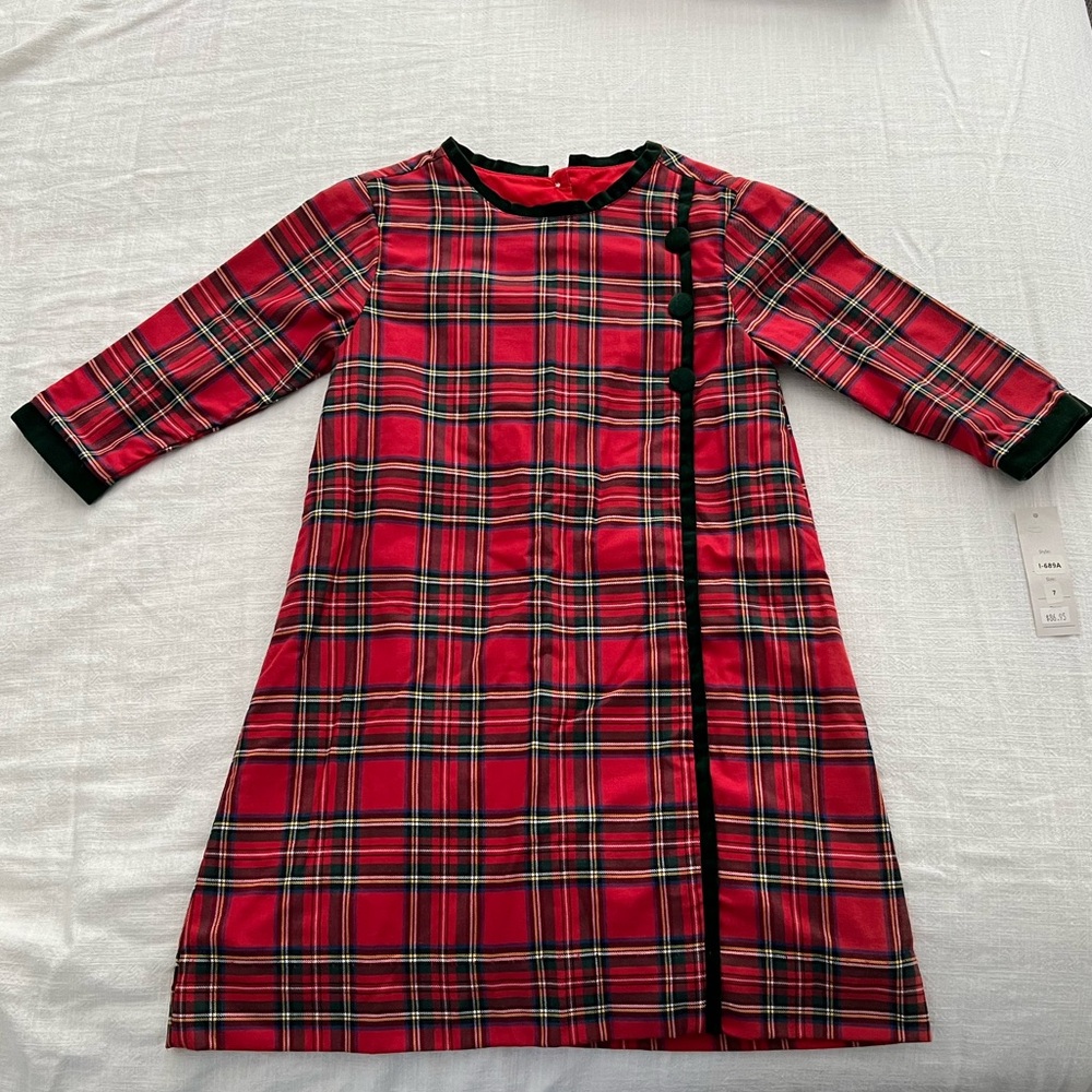 Marco and Lizzy Christmas dress